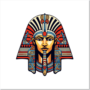 Ancient Egypt Pharaonic ring of a unique style Posters and Art